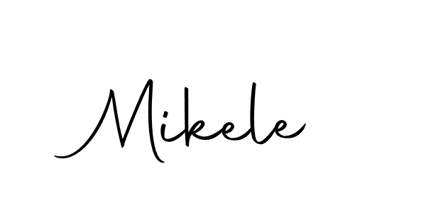 Here are the top 10 professional signature styles for the name Mikele. These are the best autograph styles you can use for your name. Mikele signature style 10 images and pictures png