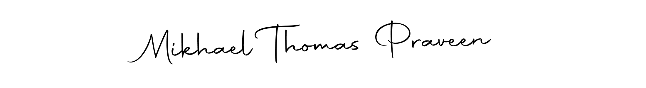 Use a signature maker to create a handwritten signature online. With this signature software, you can design (Autography-DOLnW) your own signature for name Mikhael Thomas Praveen. Mikhael Thomas Praveen signature style 10 images and pictures png