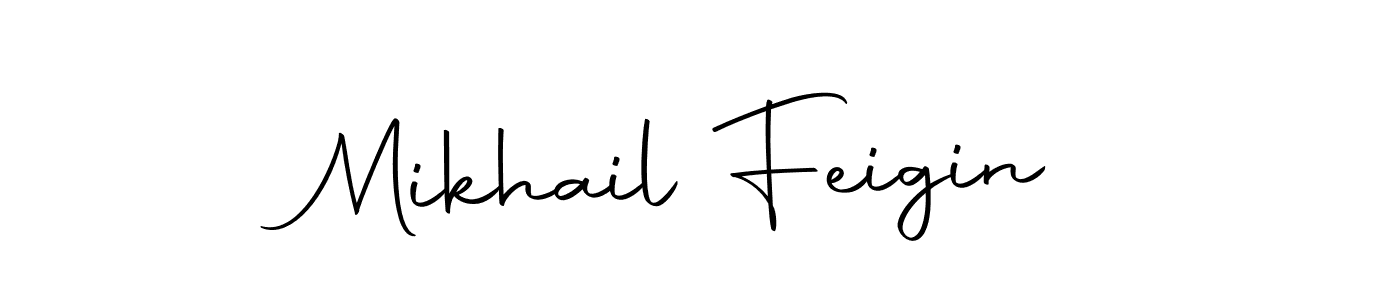 Also we have Mikhail Feigin name is the best signature style. Create professional handwritten signature collection using Autography-DOLnW autograph style. Mikhail Feigin signature style 10 images and pictures png