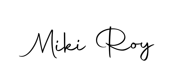 Also we have Miki Roy name is the best signature style. Create professional handwritten signature collection using Autography-DOLnW autograph style. Miki Roy signature style 10 images and pictures png