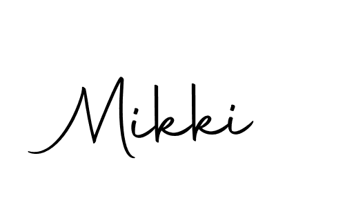 Make a beautiful signature design for name Mikki. Use this online signature maker to create a handwritten signature for free. Mikki signature style 10 images and pictures png