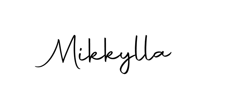 Also we have Mikkylla name is the best signature style. Create professional handwritten signature collection using Autography-DOLnW autograph style. Mikkylla signature style 10 images and pictures png