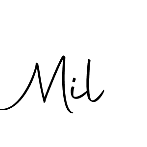 Also we have Mil name is the best signature style. Create professional handwritten signature collection using Autography-DOLnW autograph style. Mil signature style 10 images and pictures png
