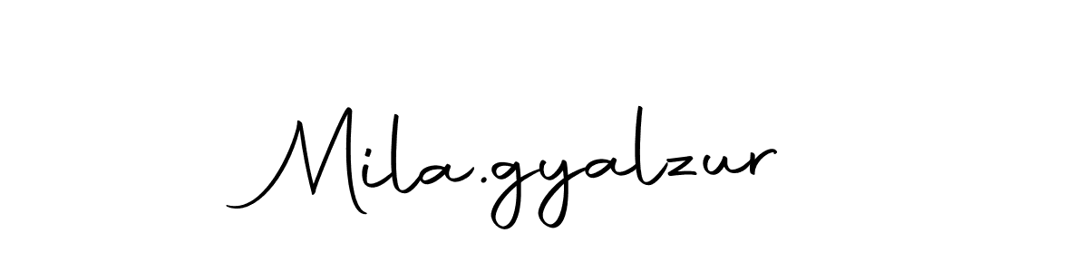 The best way (Autography-DOLnW) to make a short signature is to pick only two or three words in your name. The name Mila.gyalzur include a total of six letters. For converting this name. Mila.gyalzur signature style 10 images and pictures png