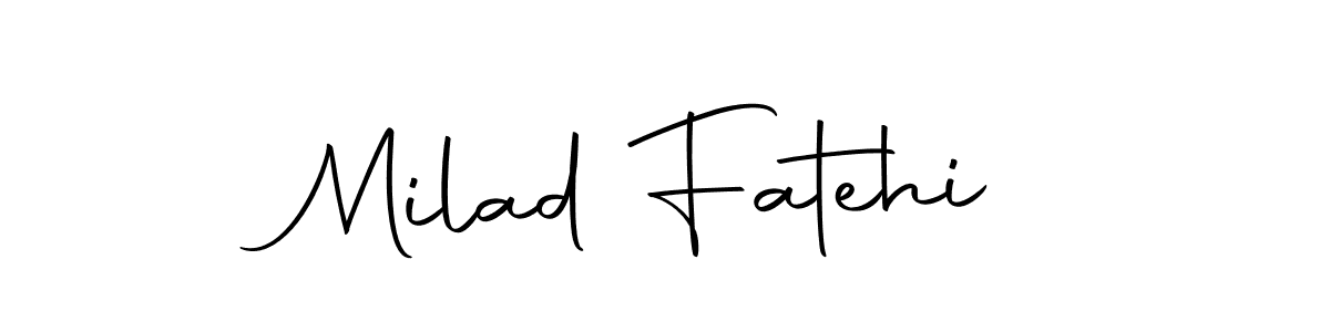 You should practise on your own different ways (Autography-DOLnW) to write your name (Milad Fatehi) in signature. don't let someone else do it for you. Milad Fatehi signature style 10 images and pictures png