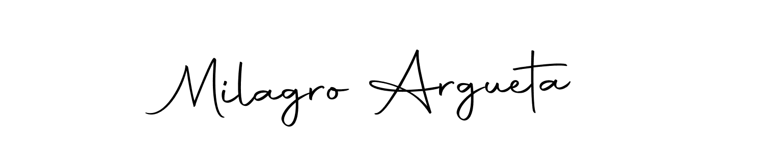 This is the best signature style for the Milagro Argueta name. Also you like these signature font (Autography-DOLnW). Mix name signature. Milagro Argueta signature style 10 images and pictures png