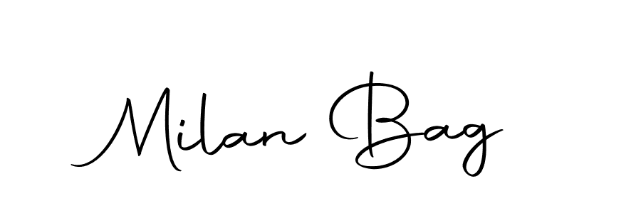 It looks lik you need a new signature style for name Milan Bag. Design unique handwritten (Autography-DOLnW) signature with our free signature maker in just a few clicks. Milan Bag signature style 10 images and pictures png
