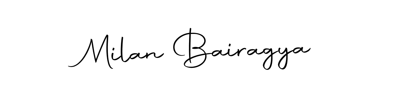 This is the best signature style for the Milan Bairagya name. Also you like these signature font (Autography-DOLnW). Mix name signature. Milan Bairagya signature style 10 images and pictures png