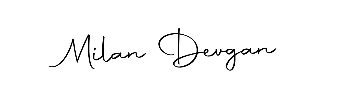 This is the best signature style for the Milan Devgan name. Also you like these signature font (Autography-DOLnW). Mix name signature. Milan Devgan signature style 10 images and pictures png