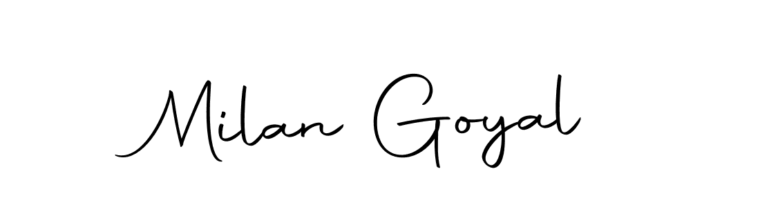 It looks lik you need a new signature style for name Milan Goyal. Design unique handwritten (Autography-DOLnW) signature with our free signature maker in just a few clicks. Milan Goyal signature style 10 images and pictures png