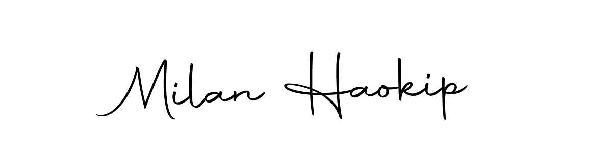 Use a signature maker to create a handwritten signature online. With this signature software, you can design (Autography-DOLnW) your own signature for name Milan Haokip. Milan Haokip signature style 10 images and pictures png