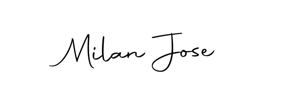 Check out images of Autograph of Milan Jose name. Actor Milan Jose Signature Style. Autography-DOLnW is a professional sign style online. Milan Jose signature style 10 images and pictures png