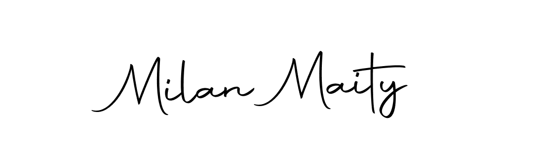 Similarly Autography-DOLnW is the best handwritten signature design. Signature creator online .You can use it as an online autograph creator for name Milan Maity. Milan Maity signature style 10 images and pictures png