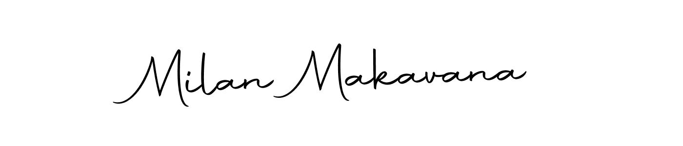 Make a beautiful signature design for name Milan Makavana. Use this online signature maker to create a handwritten signature for free. Milan Makavana signature style 10 images and pictures png