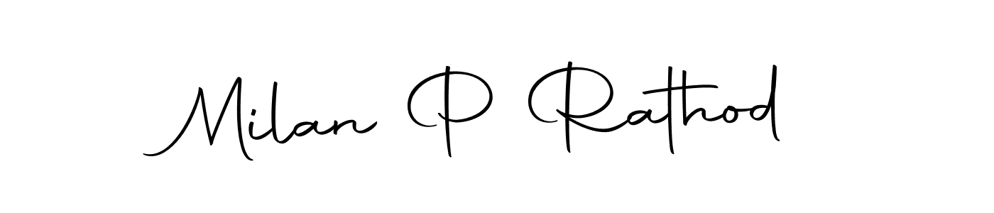 Autography-DOLnW is a professional signature style that is perfect for those who want to add a touch of class to their signature. It is also a great choice for those who want to make their signature more unique. Get Milan P Rathod name to fancy signature for free. Milan P Rathod signature style 10 images and pictures png
