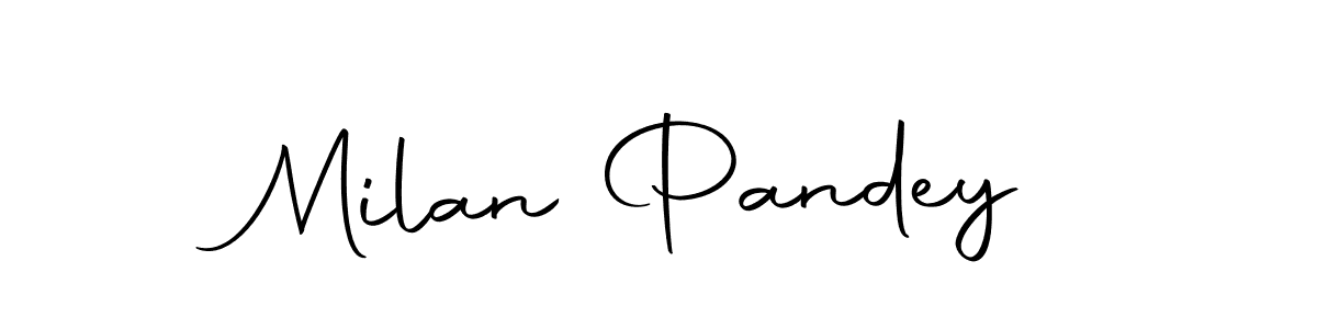 You should practise on your own different ways (Autography-DOLnW) to write your name (Milan Pandey) in signature. don't let someone else do it for you. Milan Pandey signature style 10 images and pictures png