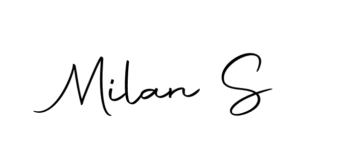 Make a short Milan S signature style. Manage your documents anywhere anytime using Autography-DOLnW. Create and add eSignatures, submit forms, share and send files easily. Milan S signature style 10 images and pictures png