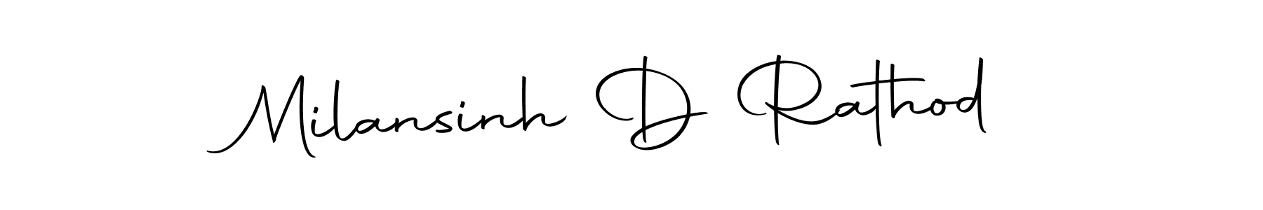 Also we have Milansinh D Rathod name is the best signature style. Create professional handwritten signature collection using Autography-DOLnW autograph style. Milansinh D Rathod signature style 10 images and pictures png