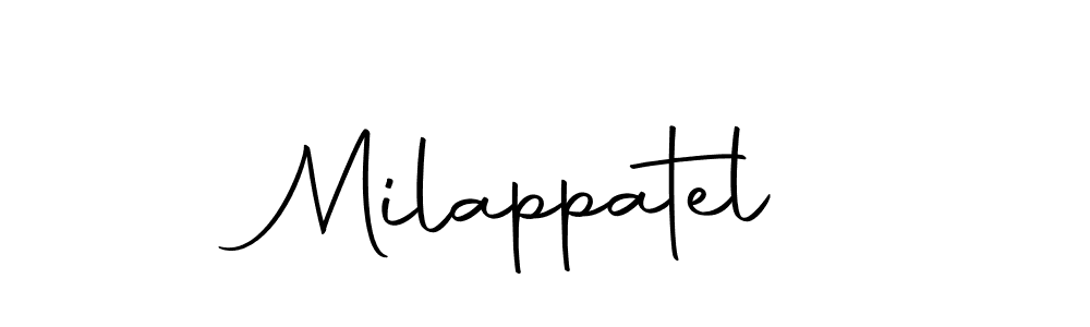 Also we have Milappatel name is the best signature style. Create professional handwritten signature collection using Autography-DOLnW autograph style. Milappatel signature style 10 images and pictures png