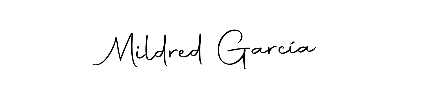 Here are the top 10 professional signature styles for the name Mildred García. These are the best autograph styles you can use for your name. Mildred García signature style 10 images and pictures png