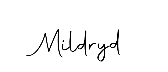 if you are searching for the best signature style for your name Mildryd. so please give up your signature search. here we have designed multiple signature styles  using Autography-DOLnW. Mildryd signature style 10 images and pictures png