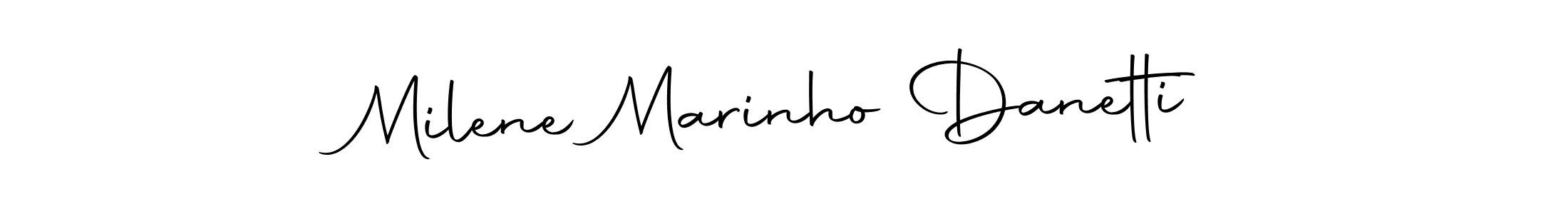 Once you've used our free online signature maker to create your best signature Autography-DOLnW style, it's time to enjoy all of the benefits that Milene Marinho Danetti name signing documents. Milene Marinho Danetti signature style 10 images and pictures png