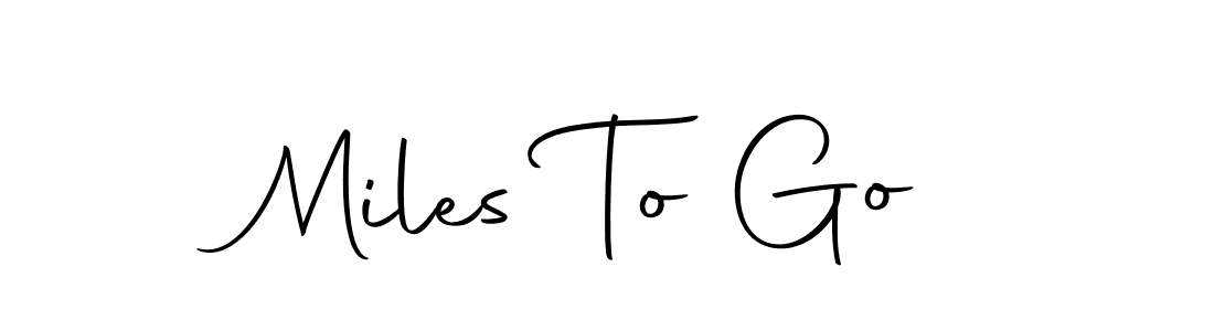 How to Draw Miles To Go signature style? Autography-DOLnW is a latest design signature styles for name Miles To Go. Miles To Go signature style 10 images and pictures png