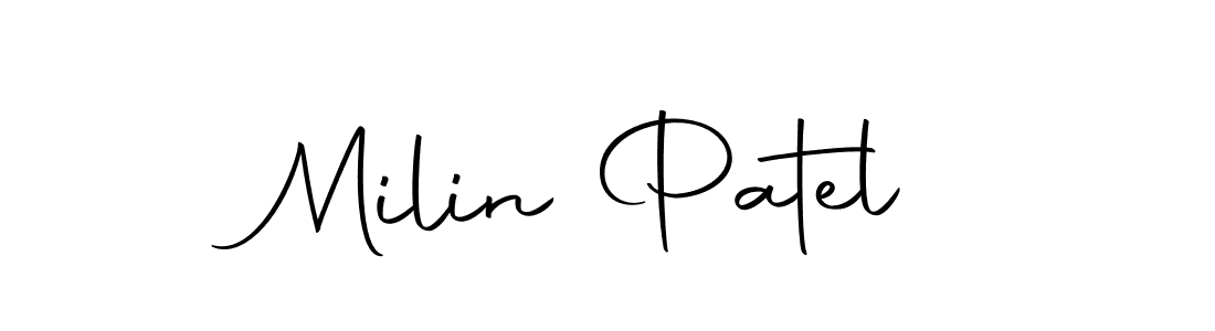 You can use this online signature creator to create a handwritten signature for the name Milin Patel. This is the best online autograph maker. Milin Patel signature style 10 images and pictures png