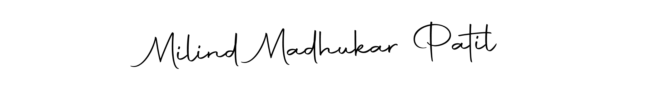 Similarly Autography-DOLnW is the best handwritten signature design. Signature creator online .You can use it as an online autograph creator for name Milind Madhukar Patil. Milind Madhukar Patil signature style 10 images and pictures png