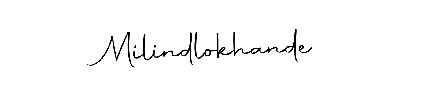 It looks lik you need a new signature style for name Milindlokhande. Design unique handwritten (Autography-DOLnW) signature with our free signature maker in just a few clicks. Milindlokhande signature style 10 images and pictures png