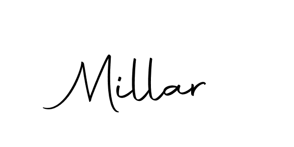 Create a beautiful signature design for name Millar. With this signature (Autography-DOLnW) fonts, you can make a handwritten signature for free. Millar signature style 10 images and pictures png