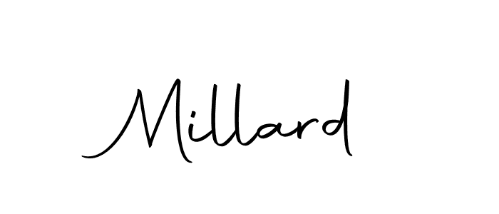 The best way (Autography-DOLnW) to make a short signature is to pick only two or three words in your name. The name Millard include a total of six letters. For converting this name. Millard signature style 10 images and pictures png