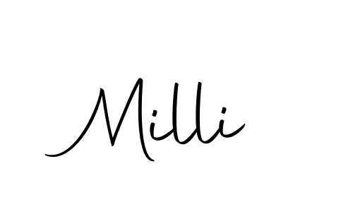 Once you've used our free online signature maker to create your best signature Autography-DOLnW style, it's time to enjoy all of the benefits that Milli name signing documents. Milli signature style 10 images and pictures png