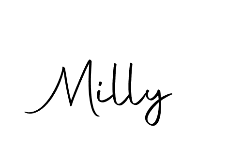 See photos of Milly official signature by Spectra . Check more albums & portfolios. Read reviews & check more about Autography-DOLnW font. Milly signature style 10 images and pictures png