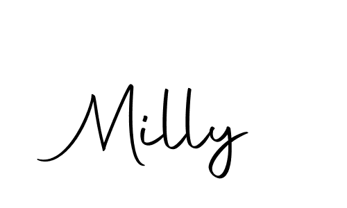 See photos of Milly official signature by Spectra . Check more albums & portfolios. Read reviews & check more about Autography-DOLnW font. Milly signature style 10 images and pictures png