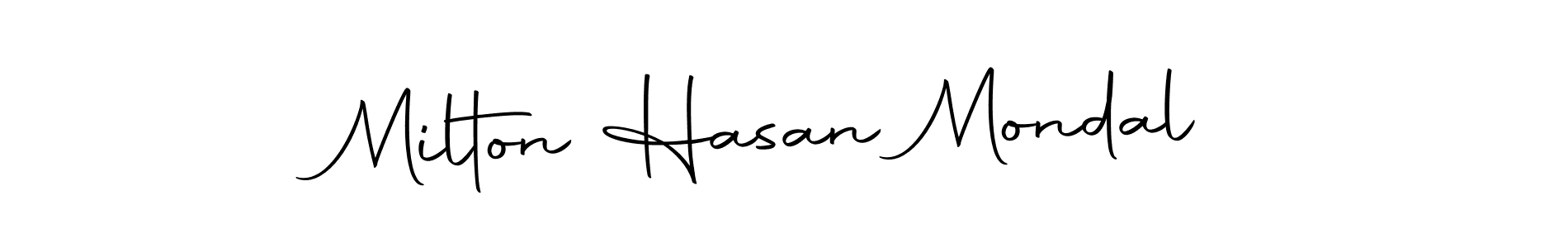 It looks lik you need a new signature style for name Milton Hasan Mondal. Design unique handwritten (Autography-DOLnW) signature with our free signature maker in just a few clicks. Milton Hasan Mondal signature style 10 images and pictures png