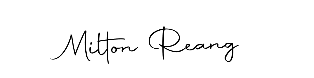 This is the best signature style for the Milton Reang name. Also you like these signature font (Autography-DOLnW). Mix name signature. Milton Reang signature style 10 images and pictures png