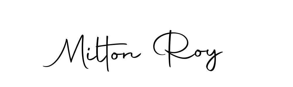 It looks lik you need a new signature style for name Milton Roy. Design unique handwritten (Autography-DOLnW) signature with our free signature maker in just a few clicks. Milton Roy signature style 10 images and pictures png