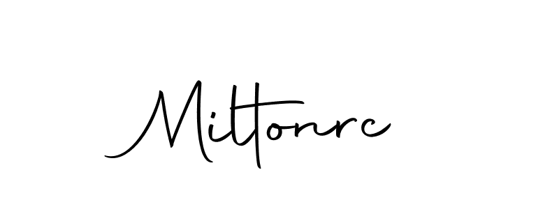 Autography-DOLnW is a professional signature style that is perfect for those who want to add a touch of class to their signature. It is also a great choice for those who want to make their signature more unique. Get Miltonrc name to fancy signature for free. Miltonrc signature style 10 images and pictures png