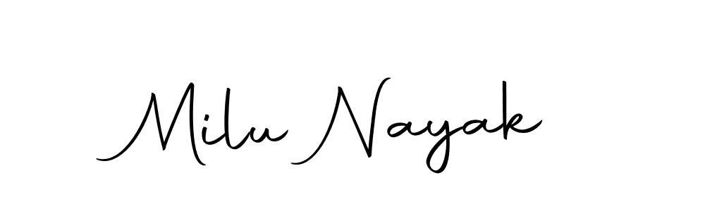 This is the best signature style for the Milu Nayak name. Also you like these signature font (Autography-DOLnW). Mix name signature. Milu Nayak signature style 10 images and pictures png