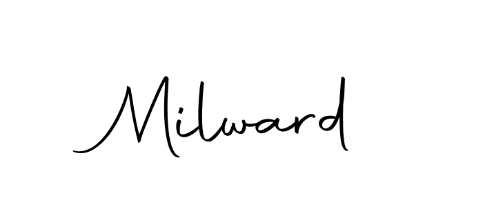 Here are the top 10 professional signature styles for the name Milward. These are the best autograph styles you can use for your name. Milward signature style 10 images and pictures png