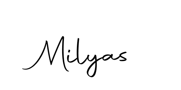 if you are searching for the best signature style for your name Milyas. so please give up your signature search. here we have designed multiple signature styles  using Autography-DOLnW. Milyas signature style 10 images and pictures png