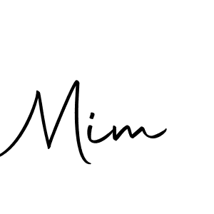 How to make Mim name signature. Use Autography-DOLnW style for creating short signs online. This is the latest handwritten sign. Mim signature style 10 images and pictures png