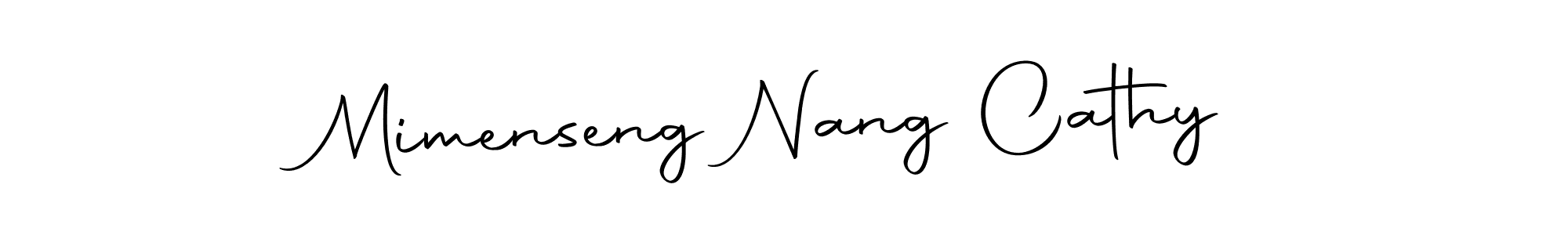 Once you've used our free online signature maker to create your best signature Autography-DOLnW style, it's time to enjoy all of the benefits that Mimenseng Nang Cathy name signing documents. Mimenseng Nang Cathy signature style 10 images and pictures png