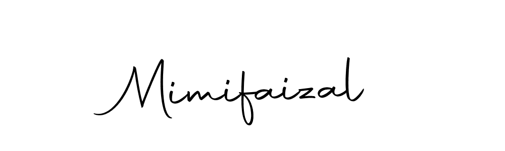 You should practise on your own different ways (Autography-DOLnW) to write your name (Mimifaizal) in signature. don't let someone else do it for you. Mimifaizal signature style 10 images and pictures png