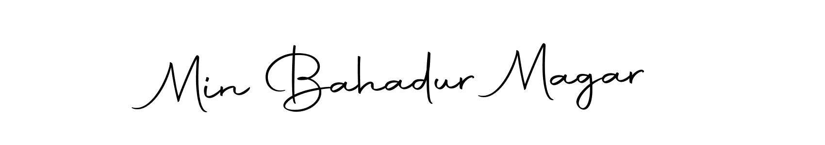 Here are the top 10 professional signature styles for the name Min Bahadur Magar. These are the best autograph styles you can use for your name. Min Bahadur Magar signature style 10 images and pictures png