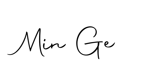 Make a beautiful signature design for name Min Ge. Use this online signature maker to create a handwritten signature for free. Min Ge signature style 10 images and pictures png