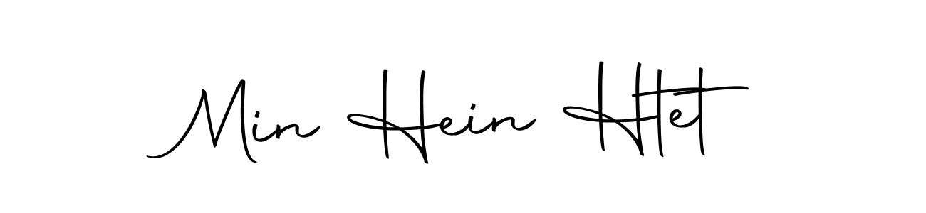 Design your own signature with our free online signature maker. With this signature software, you can create a handwritten (Autography-DOLnW) signature for name Min Hein Htet. Min Hein Htet signature style 10 images and pictures png