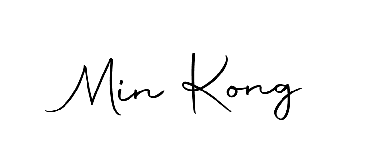 Make a beautiful signature design for name Min Kong. With this signature (Autography-DOLnW) style, you can create a handwritten signature for free. Min Kong signature style 10 images and pictures png