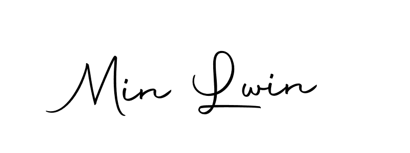 Make a beautiful signature design for name Min Lwin. With this signature (Autography-DOLnW) style, you can create a handwritten signature for free. Min Lwin signature style 10 images and pictures png